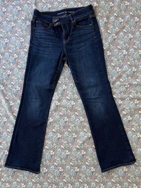 American Eagle Outfitters Dark Blue Flare Jeans